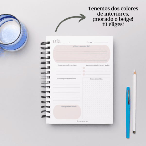 Página de Agradecimiento en el Diario de Gratitud LÖwe.me