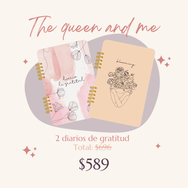 The queen me Kit (2 Diarios De Gratitud)