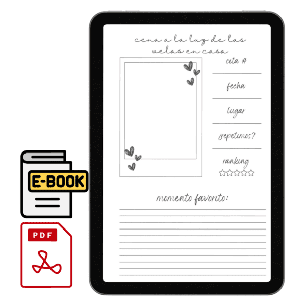 Cuaderno 117 Citas Juntos Para Pareja