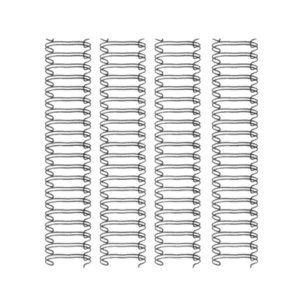 Arillo Negro 2:1, 22 aros - Varios Tamaños