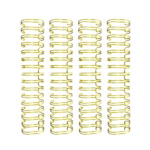 Arillo Dorado Oro 2:1, 22 aros - Varios Tamaños